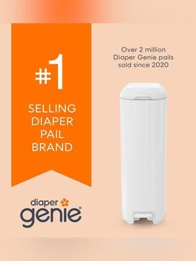 New in box- diaper genie in White